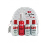 CHI INFRA Essentials Kit rinkinys plaukams (Šampūnas+Kaukė+Apsauga nuo karščio+Plaukų šilkas) 59 ml x 4 vnt.